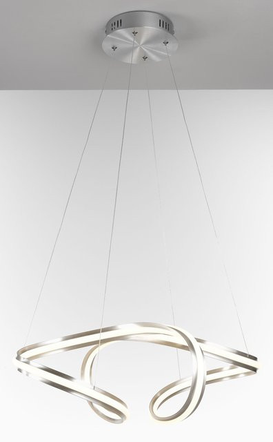 Pendelleuchte ENNI von casa NOVA in Silber, dimmbar mit LED und warmweißem Licht - Bild 1