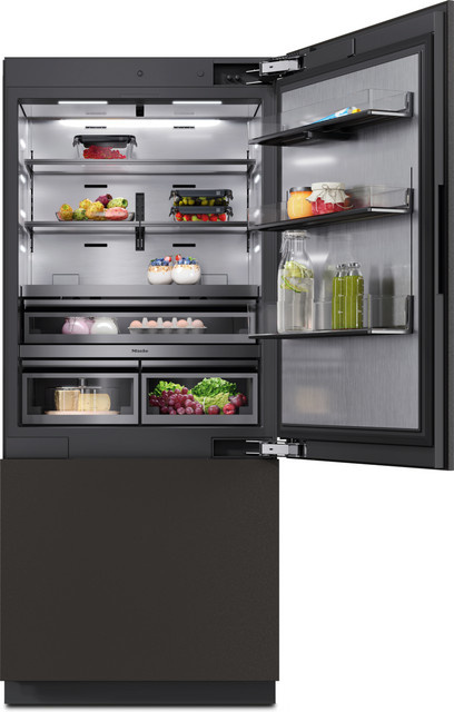 Miele KFMC 3844 R Einbau-Kühl-Gefrier-Kombination in Schwarz mit No-Frost, App-Steuerung und Zero Degree Zone - Bild 1