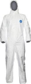 DuPont Schutzoverall Tyvek 500 Xpert Typ 5/6, weiß, Unisex, Größe: M - Bild 1