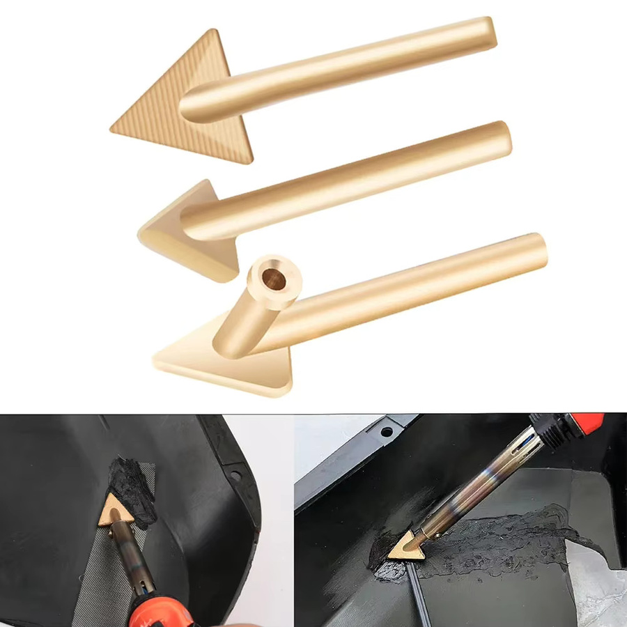3-teiliges Lötkolben-Spitzen-Set aus Kupfer in Gold für 80 Watt Reparatur- und Schweißarbeiten - Bild 2