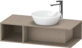 Duravit Waschtischunterschrank D-Neo Compact, wandhängend, Weiß/Grau, B/T/H: 100 x 48 x 26 cm - Bild 1