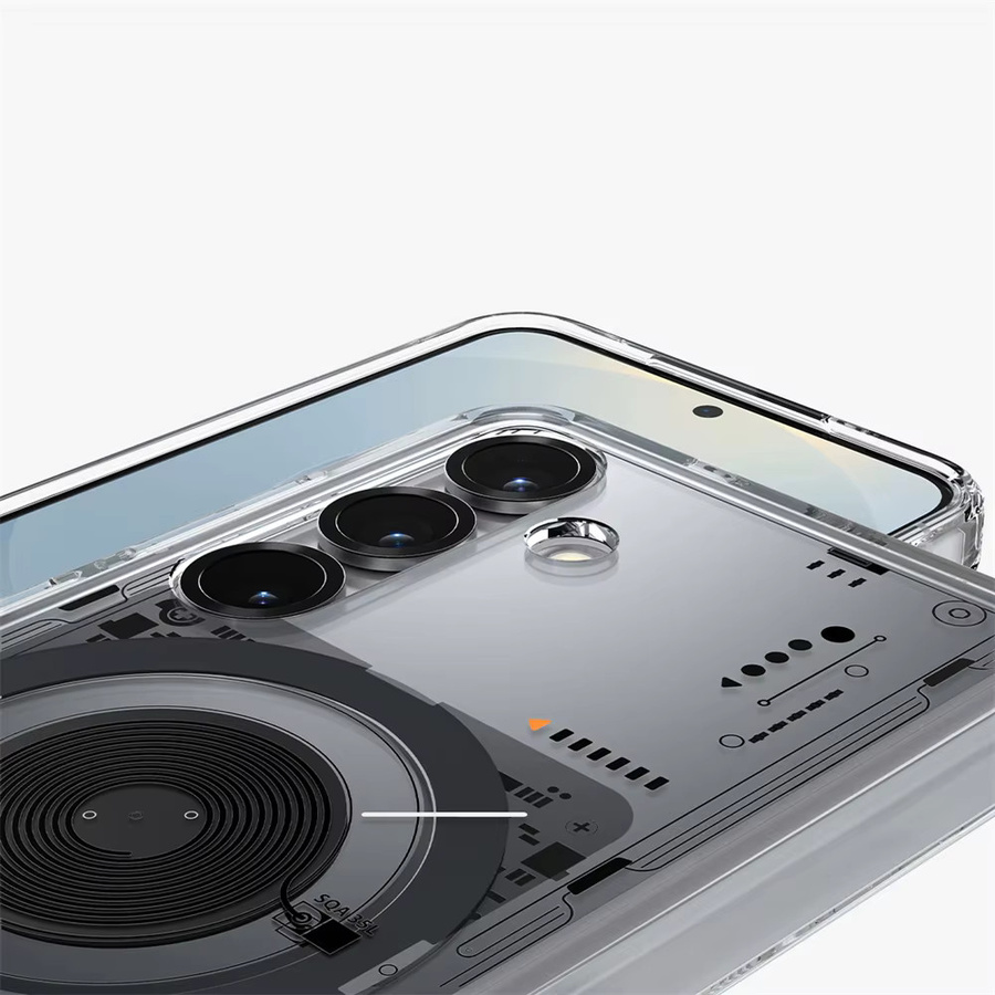 Spigen Ultra Hybrid Magnetische Softcase für Samsung Galaxy S25 Ultra, S24 und S23 Ultra Plus, Transparente MagSafe Hülle - Bild 2