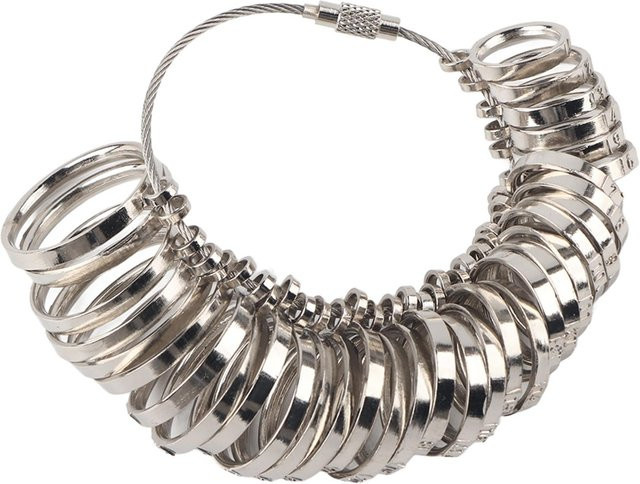Ringmesswerkzeug, Hongkong-Größe, Unisex - Bild 1