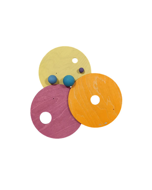 Stapelstein Rolling Discs, Zubehör, warm / pastel - Bild 1