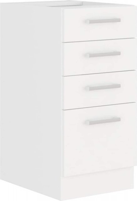 EKO White Unterschrank 40 in Weiss matt für deine Küchenzeile - Bild 1