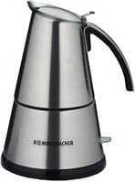 Rommelsbacher Espressokocher El Presso Deluxe in Silber mit Automatik-Abschaltung aus Edelstahl und Kunststoff - Bild 1