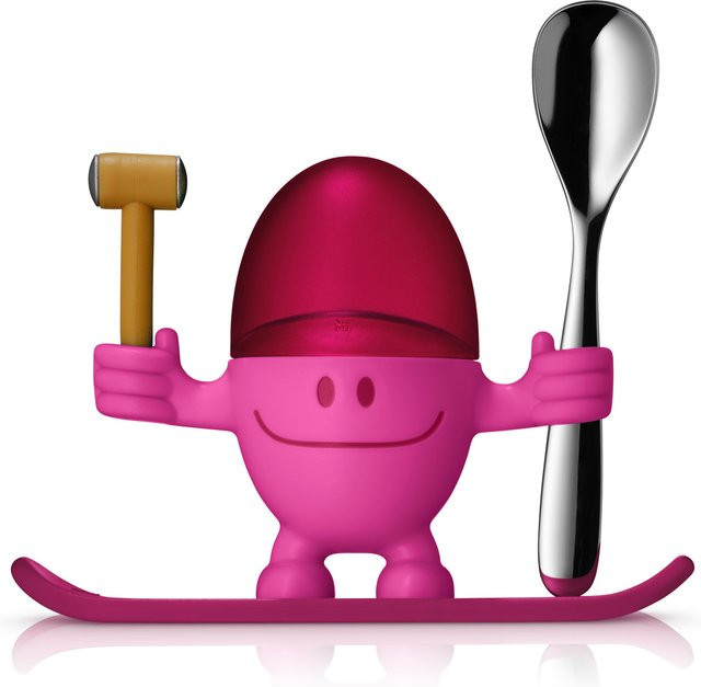 Eierbecher WMF MC EGG mit Löffel in Pink - Bild 1