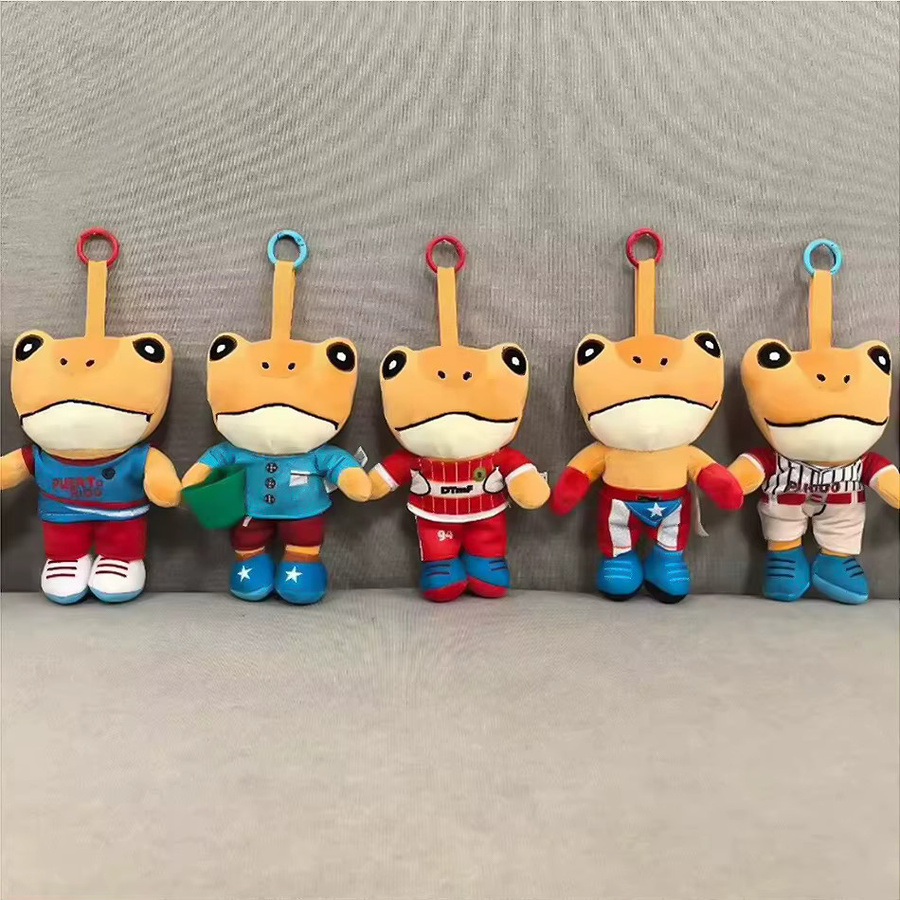 Disney Sapo Bad Bunny Frosch Concho, Plüsch-Schlüsselanhänger, Bunt / Mehrfarbig - Bild 3