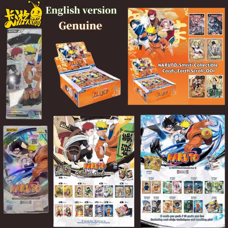Kayou Naruto Sammelkarten, Englische Version, ab 8 Jahren - Bild 2