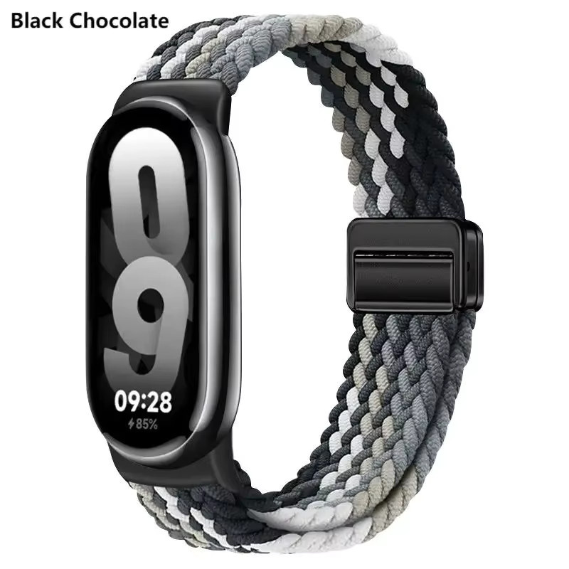 Xiaomi Uhrenarmband Nylon, Schleife, Magnetisch, Bunt, Mi Band 10/9/8 - Bild 3