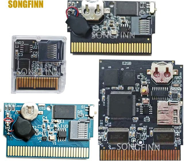 SONGFINN Retro All-in-1 EZ 16 32 Bit Videospielkarte Junior Definitive Air mit Echtzeituhr RTC Speicher - Bild 1