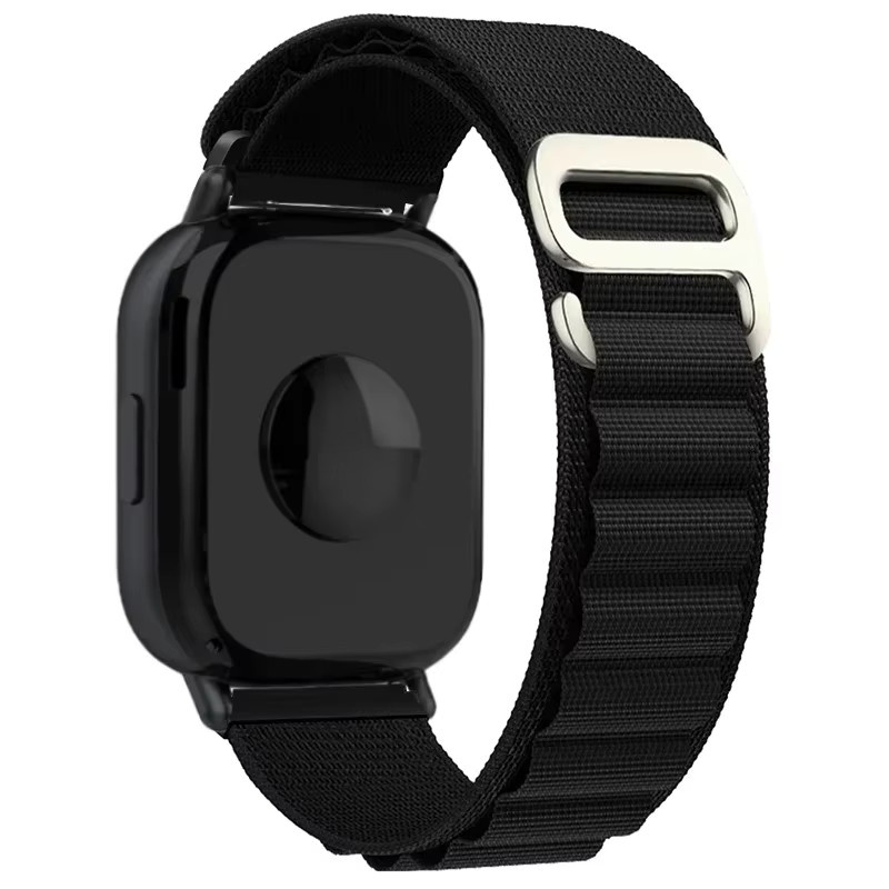NEY Uhrenarmband Alpine Loop, Nylon, Schwarz - Bild 4
