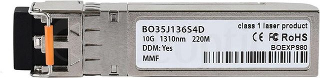 BlueOptics AOC-E10GSFPLRM-BO Netzwerk-Transceiver-Modul SFP+ Faseroptik 10000 Mbit/s in Silber - Bild 1