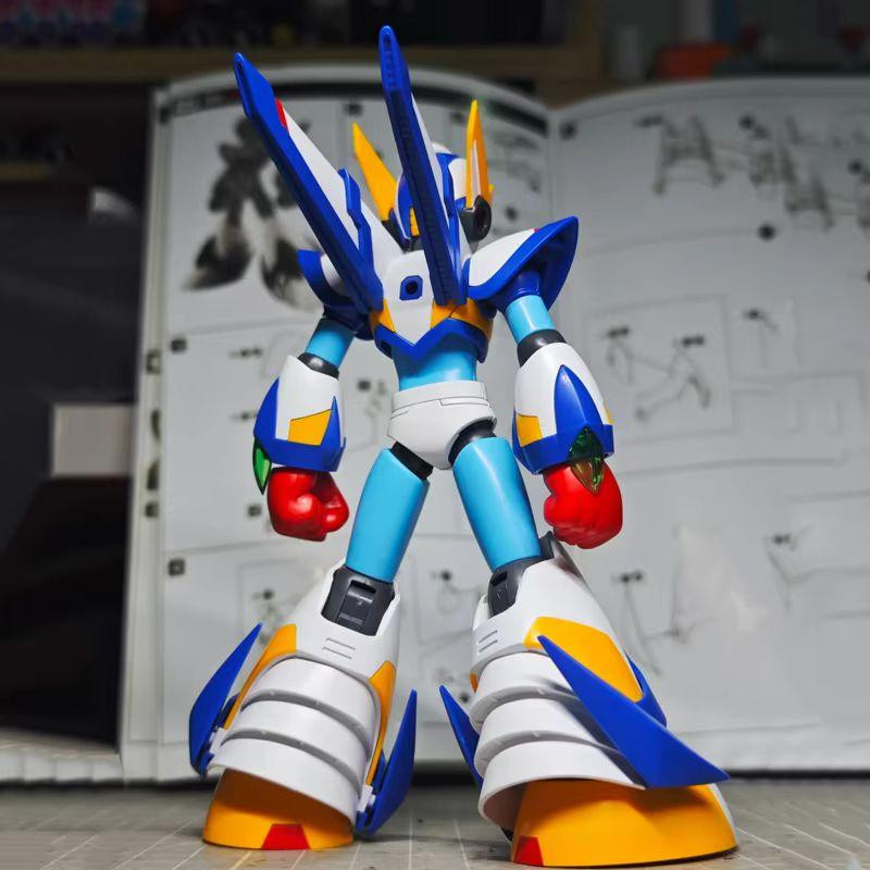 Yiran toy 1 RockMan X Falcon Rüstung Action Modell Mega Man Bausatz 14+y - Bild 2