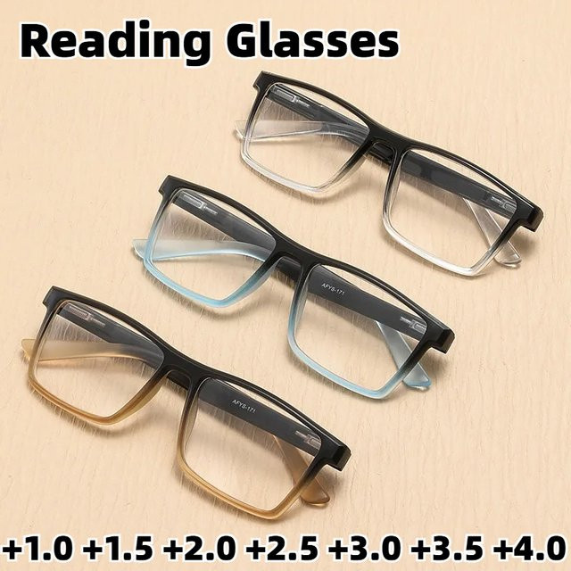 ERIKOLE Lesebrille Unisex, Vollrand, black, Anti-Blaulicht - Bild 1