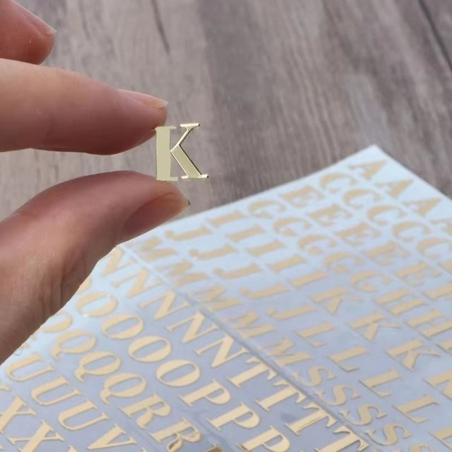 Dekorative Kupfer-Nickel Epoxidharz Aufkleber in Gold und Silber mit 3mm Dicke - Bild 1