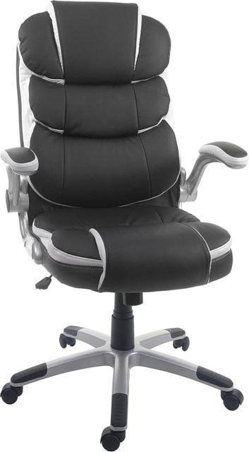 MCW Bürostuhl F80 Chefsessel aus Kunstleder in Schwarz - Bild 1
