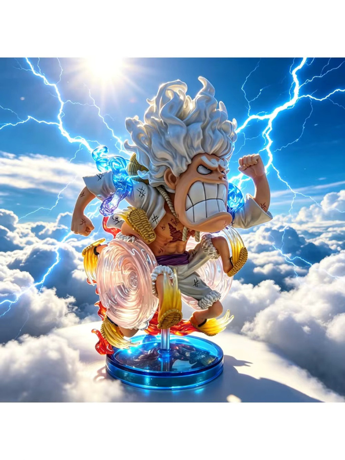 Bandai One Piece Nika Luffy Actionfigur, PVC-Statue, Kunststoff - Bild 4