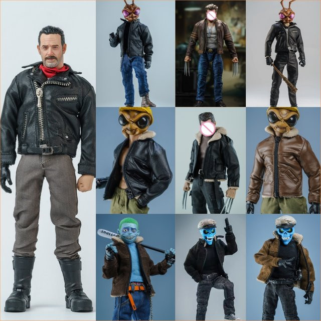 Bandai Zubehör, Lederjacke, Lederhose, 1/12, für 6 Zoll Actionfigur - Bild 1