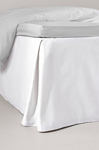 ZACK SATIN Bettbehang aus organischer Baumwolle, Farbe: Weiß, Breite: 60 cm - Bild 1