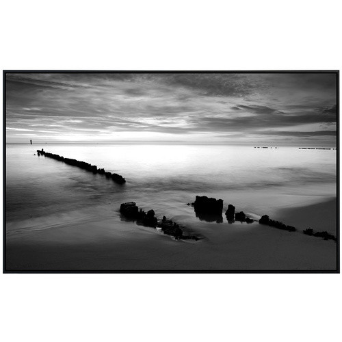 papermoon EcoHeat Infrarotheizung Strand Schwarz Weiss mit Matt-Effekt und App-Steuerung - Bild 2