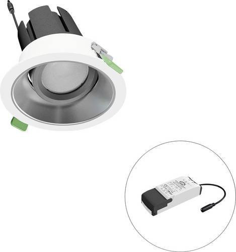 EVN LED-Deckenstrahler F04R14SM1840L24P in Weiß, rund und verstellbar - Bild 1