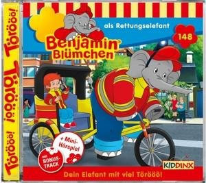 Benjamin Blümchen - Folge 148: ...als Rettungselefant, Audio-CD - Bild 1