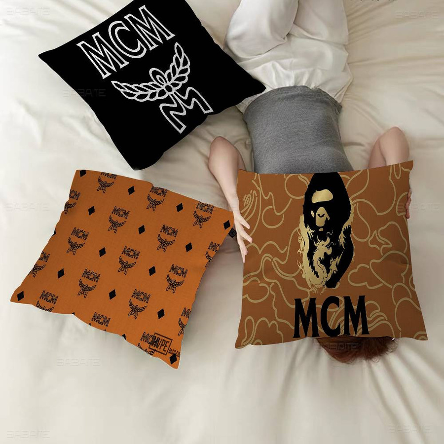 MCM Logo Kissenbezug für Sofa und Auto in verschiedenen Größen - Bild 1