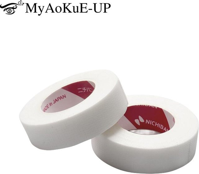 myaokue-up Wimpernverlängerungs-Klebeband, 10 Rollen, atmungsaktives Vliesstoff - Bild 1