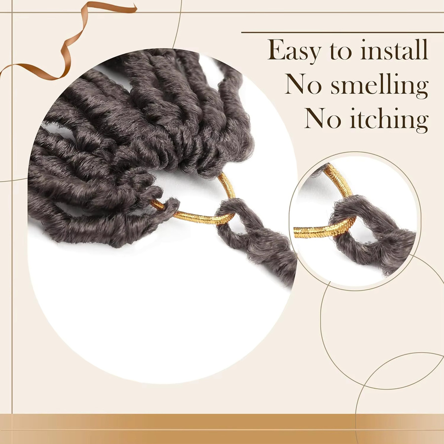 Faux Locs Häkelhaar Soft Locs für Damen - Bild 3
