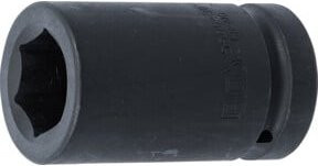 BGS Kraft-Steckschlüssel-Einsatz Sechskant tief 5500-30 mit 25 mm (1 Zoll) Innenvierkant und 30 mm Schlüsselweite - Bild 1