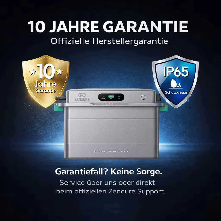 Zendure SolarFlow 800 Plus All-in-One Speicher für Balkonkraftwerk, 1,92 kWh, grau - Bild 6