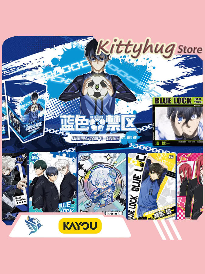 Kayou Blue Lock Fußballstar Rohedelstein-Sammelkarte, Anime-Sammelkarte - Bild 5