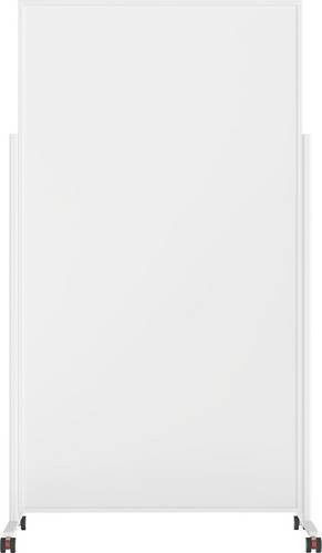 Magnetoplan Whiteboard Vario, weiß lackiert, beidseitig nutzbar, Quer- oder Hochformat, B: 100 cm, H: 180 cm - Bild 1