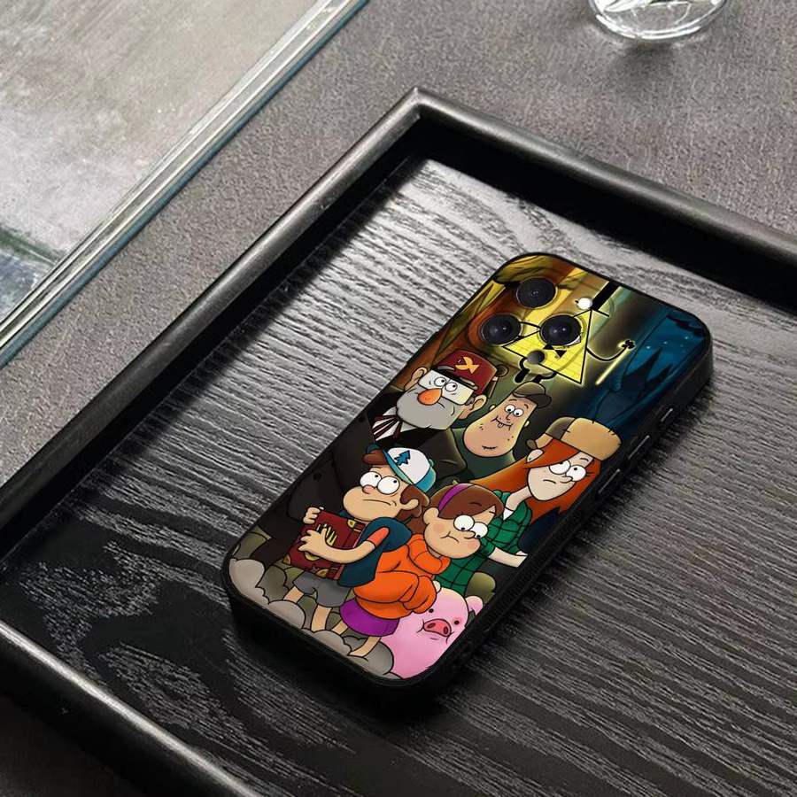 G-Gravity Silikonhülle für iPhone 11 bis iPhone 17 Pro Max in Schwarz - Bild 5