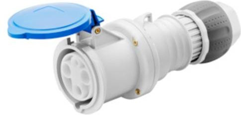 Gewiss GW63021H CEE Kupplung 63A 415 V/AC aus Kunststoff - Bild 1