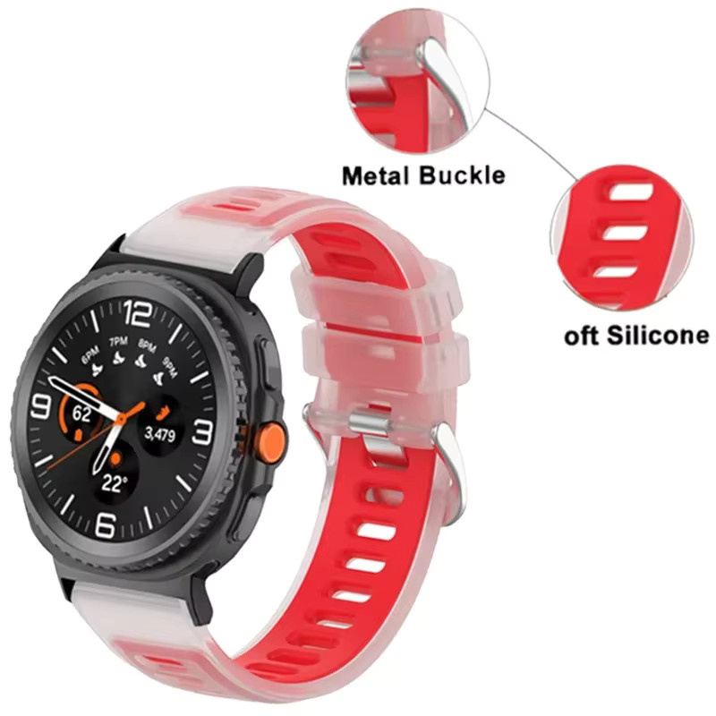 Samsung Uhrenarmband Silikon, Galaxy Watch 8/Classic/Ultra, Unisex - Bild 2