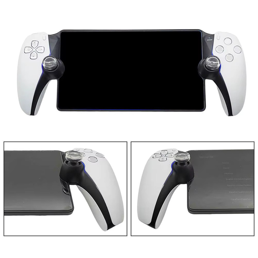 GRWIBEOU Silikon Rocker Cap Schutzhülle für PlayStation Portal, Transparent, Stick Daumen Grip Abdeckung - Bild 4