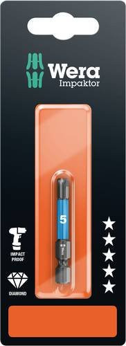 Wera 840/4 IMP DC SB SiS Sechskant-Bit 4mm aus legiertem Werkzeugstahl mit Diamantbeschichtung in Multicolour - Bild 1