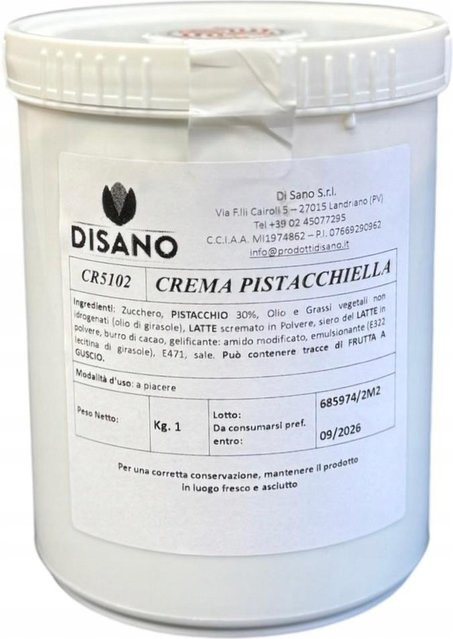 Disano Pistaziencreme Pistacchiella 1 kg - Bild 1