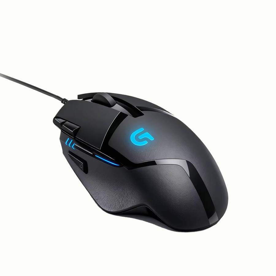 Logitech G402 Hyperion Fury Gaming-Maus in Schwarz mit 4000 DPI für FPS- und RPG-Spiele - Bild 4