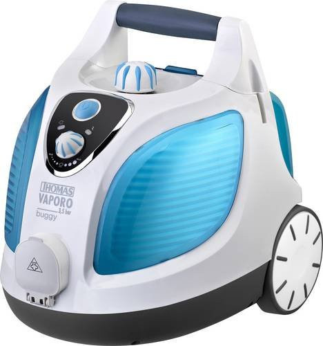 Thomas Vaporo Buggy Dampfreiniger in Blau und Weiß - Bild 1