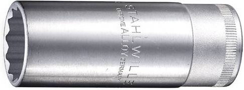 Stahlwille Steckschlüsseleinsatz 1/2 Zoll 12-kant SW 30mm L 83mm silber - Bild 1