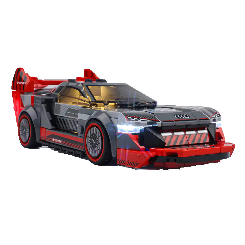 BlockGlow LED-Beleuchtungsset für LEGO Audi S1 E Tron Quattro Race Car 76921, Zubehör - Bild 2