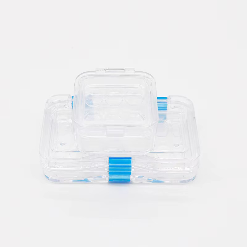 JNSUR Dental Clear Membrane Box, Transparente Aufbewahrungsbox für Zahnprothesen - Bild 2