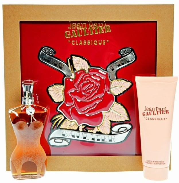 Jean Paul Gaultier Classique Set, Eau de Parfum, 50 ml, Body Lotion, 75 ml, Damen - Bild 1