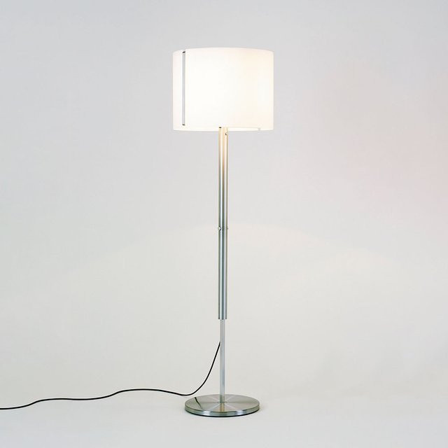 Serien Lighting Jones Floor L Stehleuchte in Silber und Weiß mit LED, dimmbar und verstellbar - Bild 1