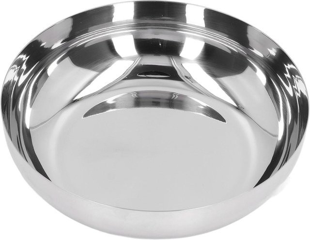 CosyHome Servierschüssel aus 304 Edelstahl in Grau für 6,5-9 kg - Bild 1