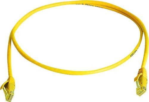 Telegärtner RJ45 Netzwerkkabel CAT 6 U/UTP Patchkabel Ethernet/LAN Gelb, Länge: 1,0 m - Bild 1