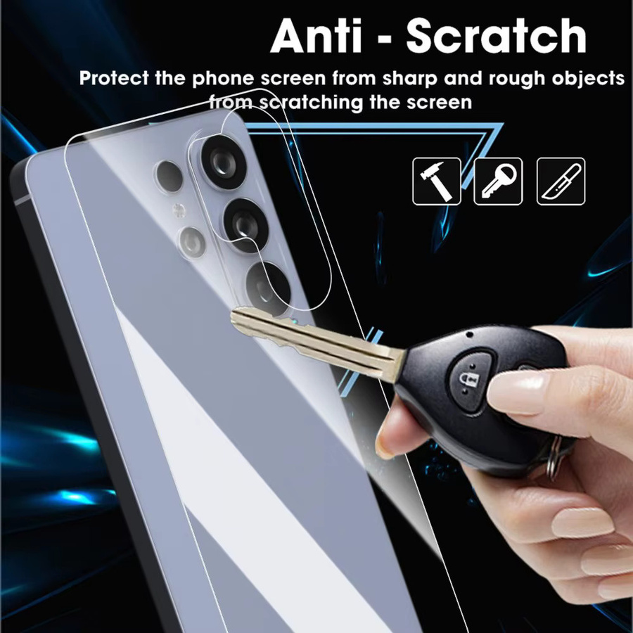 6-in-1 Schutzset aus gehärtetem Glas für Samsung Galaxy S26, S26 Plus und S26 Ultra mit Rückseiten- und Objektivschutz in Transparent - Bild 1